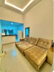 Χώρος καθιστικού στο Casa de temporada