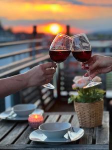 Thức uống tại STARiVA - Terrasse über Dresden - Kaffeemachine - Netflix - Brettspiele