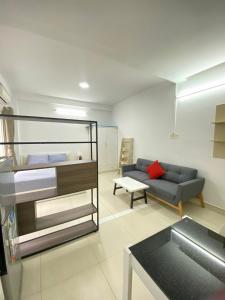 Кът за сядане в MH Serviced Apartment