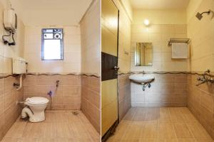 Koupelna v ubytování Hotel O Lal Sai Residency