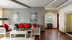 Posezení v ubytování Jaya Suites Hotel