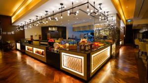 Restaurace v ubytování Jabal Omar Hyatt Regency Makkah