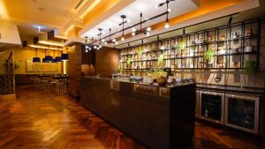 Lounge nebo bar v ubytování Jabal Omar Hyatt Regency Makkah