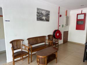 Posezení v ubytování Maha Hotel