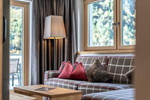 Część wypoczynkowa w obiekcie Gletscherblick- serviced apartments