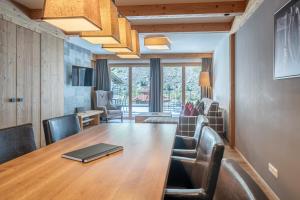 Część wypoczynkowa w obiekcie Gletscherblick- serviced apartments
