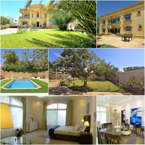 a collage of photos of a home and a house at Stay House in Dubai in Dubai