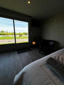 Voodi või voodid majutusasutuse Studio vue sur Loire toas