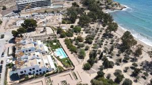 an aerial view of a beach with buildings and the ocean at Luxury Sea View Penthouse by United Renters in Villajoyosa