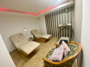 Posezení v ubytování Villa Colapis