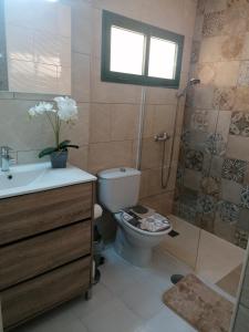A bathroom at Castillo Mar- Casa Martini