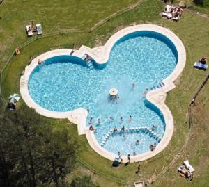 Bazén v ubytování Camping Urbion nebo v jeho okolí