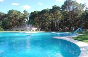 Bazén v ubytování Camping Urbion nebo v jeho okolí
