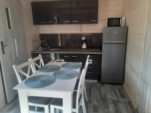 Kuchyň nebo kuchyňský kout v ubytování Wichrowa Skarpa