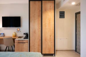 TV o dispositivi per l'intrattenimento presso Dve Kule Resort & Winery