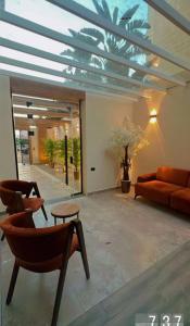 Posezení v ubytování Elite Boutique Hotel