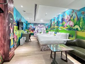 Posezení v ubytování Legend Hotel Kaohsiung Pier2