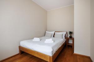 Posteľ alebo postele v izbe v ubytovaní Lapwing Apartments - Comfort