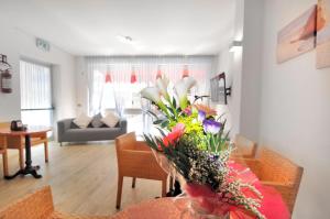 Istumisnurk majutusasutuses Hotel Rex