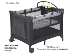 a black metal utility cart with a black finish at bHOTEL M's lea - 2BR Modern Apartment next to Peace Park 10 Ppl in Hiroshima