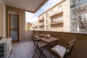 Un balcon sau o terasă la Appartamento Mazzini 97