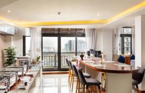 Posezení v ubytování Jaya Suites Hotel