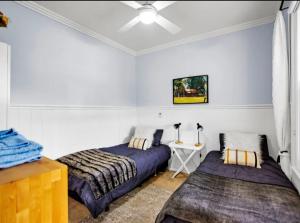 Ένα ή περισσότερα κρεβάτια σε δωμάτιο στο Omeo holiday home