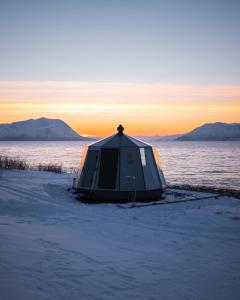 Příroda nedaleko luxury tent