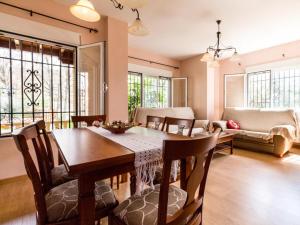 Posezení v ubytování Casa rosa del romeral