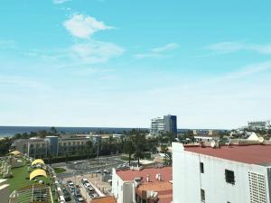 Widok na miasto Morro Jable z tego apartamentu