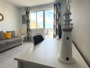 Część wypoczynkowa w obiekcie Palm Garden Apartment