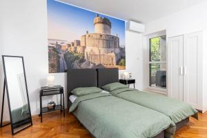 Postel nebo postele na pokoji v ubytování Placa apartment