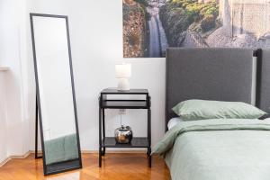 Postel nebo postele na pokoji v ubytování Placa apartment