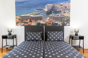 Postel nebo postele na pokoji v ubytování Placa apartment