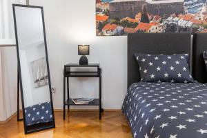 Postel nebo postele na pokoji v ubytování Placa apartment