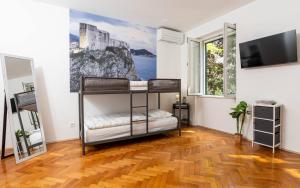 Postel nebo postele na pokoji v ubytování Placa apartment