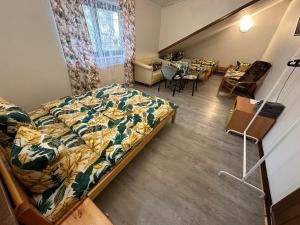 Кровать или кровати в номере Guest House Villa Arkadia