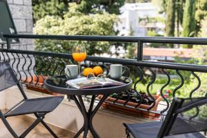 Balkón nebo terasa v ubytování Placa apartment