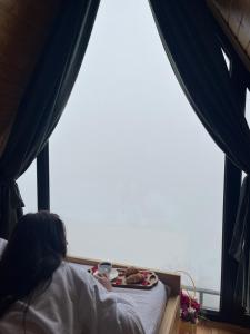 Letto o letti in una camera di Panorama Sarpi