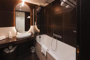 Koupelna v ubytování H2C Hotel Milanofiori