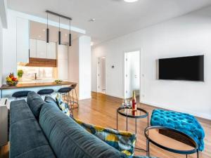 TV a/nebo společenská místnost v ubytování Apartment Lara Exclusive