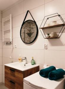 Et badeværelse på Latosa La Manga Apartment