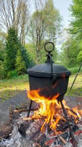 Gril pre hostí v dovolenkovom dome