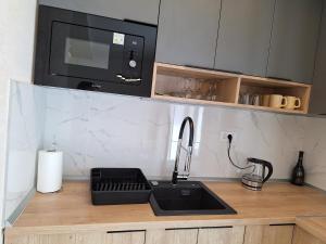 Köök või kööginurk majutusasutuses Apartman Felis Star