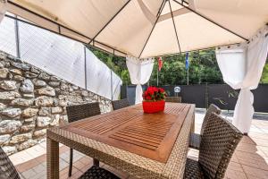 Patio nebo venkovní prostory v ubytování Residence Tatiana B3