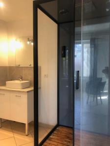 Koupelna v ubytování La maison de Mathilde