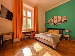 Posteľ alebo postele v izbe v ubytovaní Wiślna 4 by Homeprime + 9 fotografií