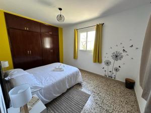 Postel nebo postele na pokoji v ubytování La Casa de Matilde