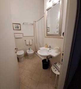 Koupelna v ubytování B&B Myosotis