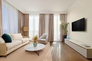 TV a/nebo společenská místnost v ubytování Boutique Hotel Porto Palace
